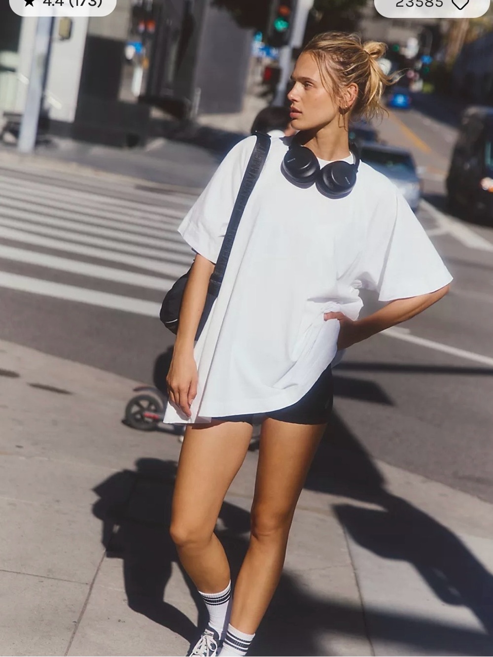 FP Movement by Free People white Icon Tee - NEW without tags!
